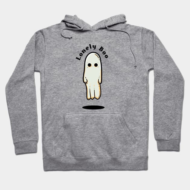 Lonely boo Hoodie by happymonday